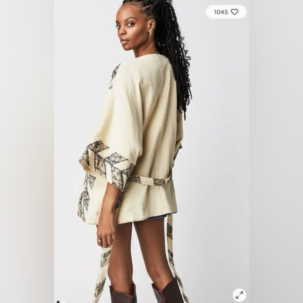Free People S Thimbleweed Soft Wrap Jacket - Picture 4 of 16